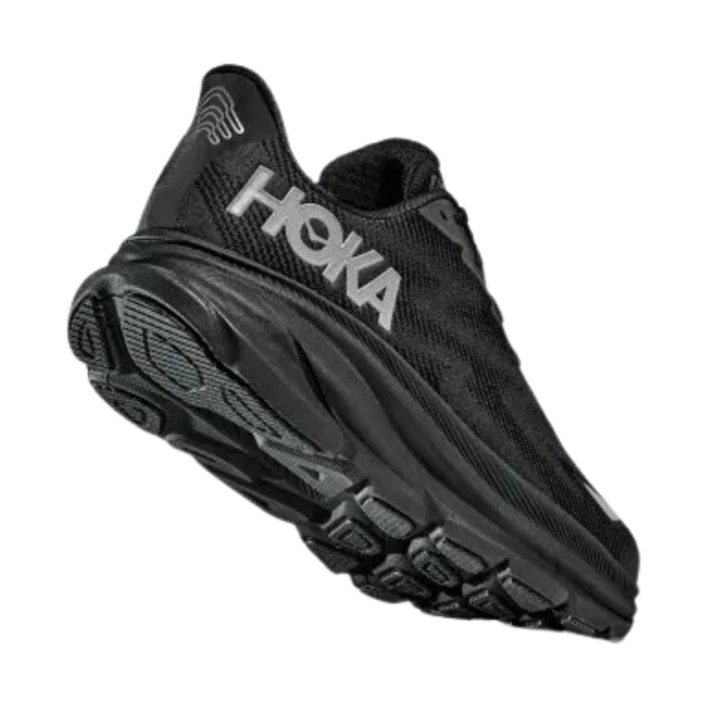 HOKA Men's Clifton 9 GTX Everyday Running Shoes - Black - Lenny's Shoe & Apparel