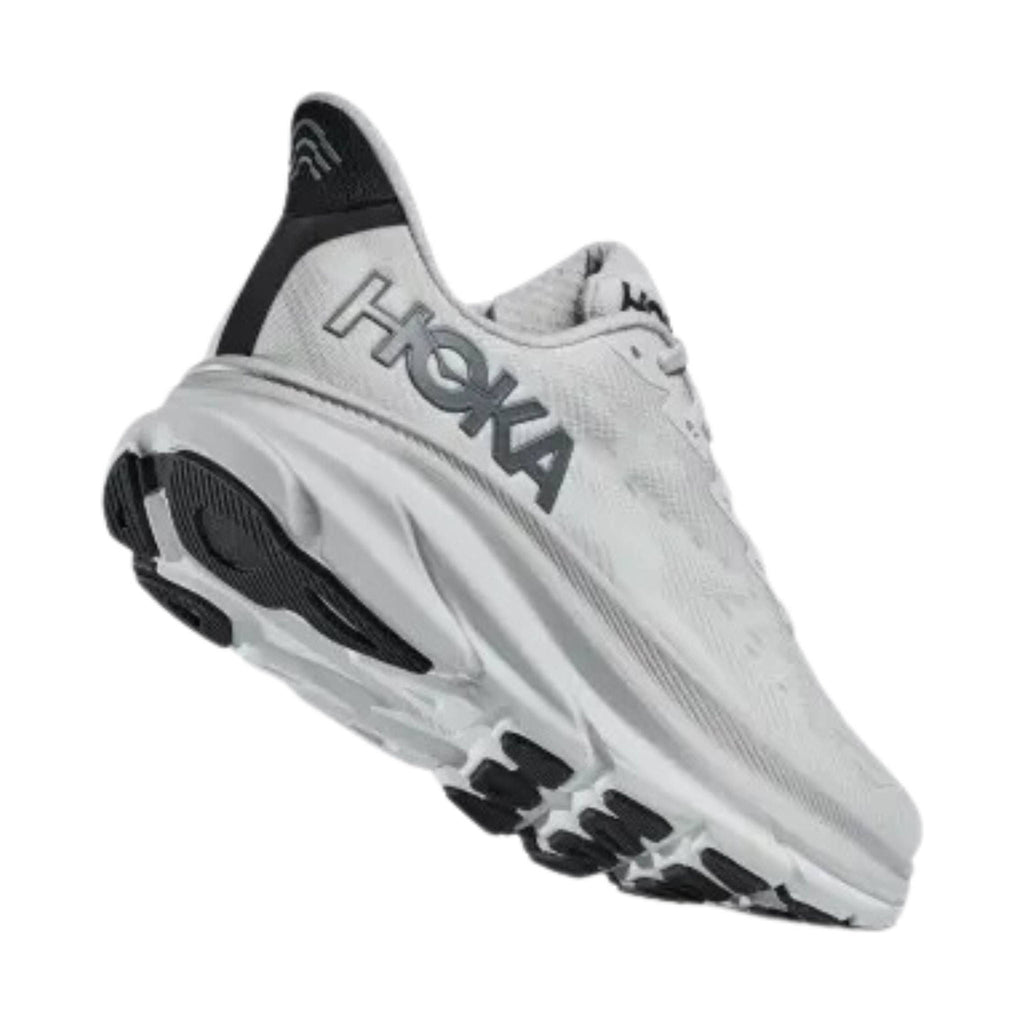 HOKA Men's Clifton 9 - Nimbus Cloud/Steel Wool - Lenny's Shoe & Apparel