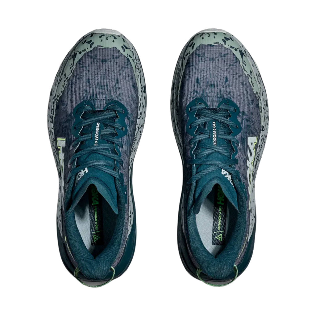 HOKA Men's Speedgoat 6 GTX Trail Running Shoes - Blue Twilight / Druzy - Lenny's Shoe & Apparel