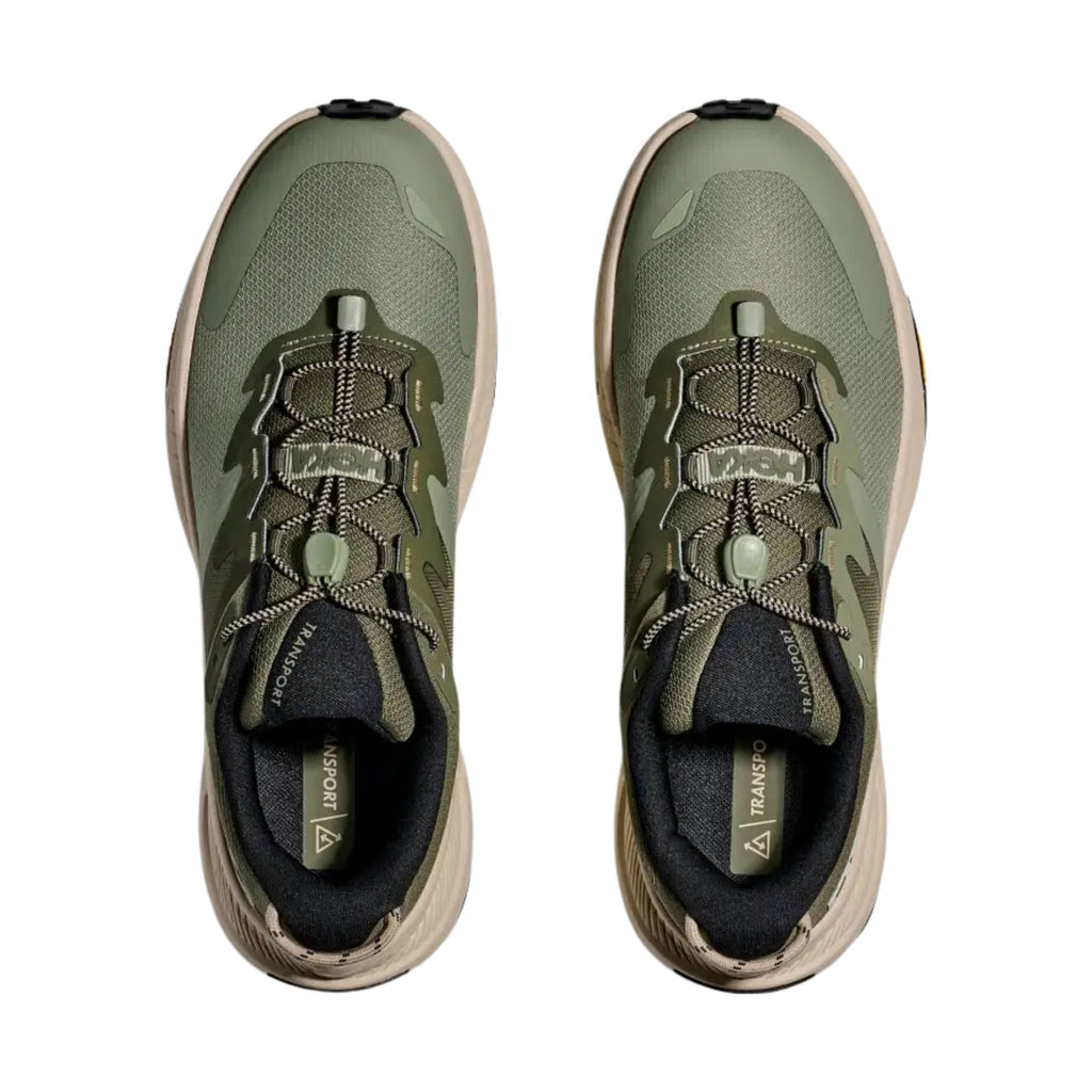 HOKA Men's Transport Shoes - Sea Moss/ Eucalyptus - Lenny's Shoe & Apparel