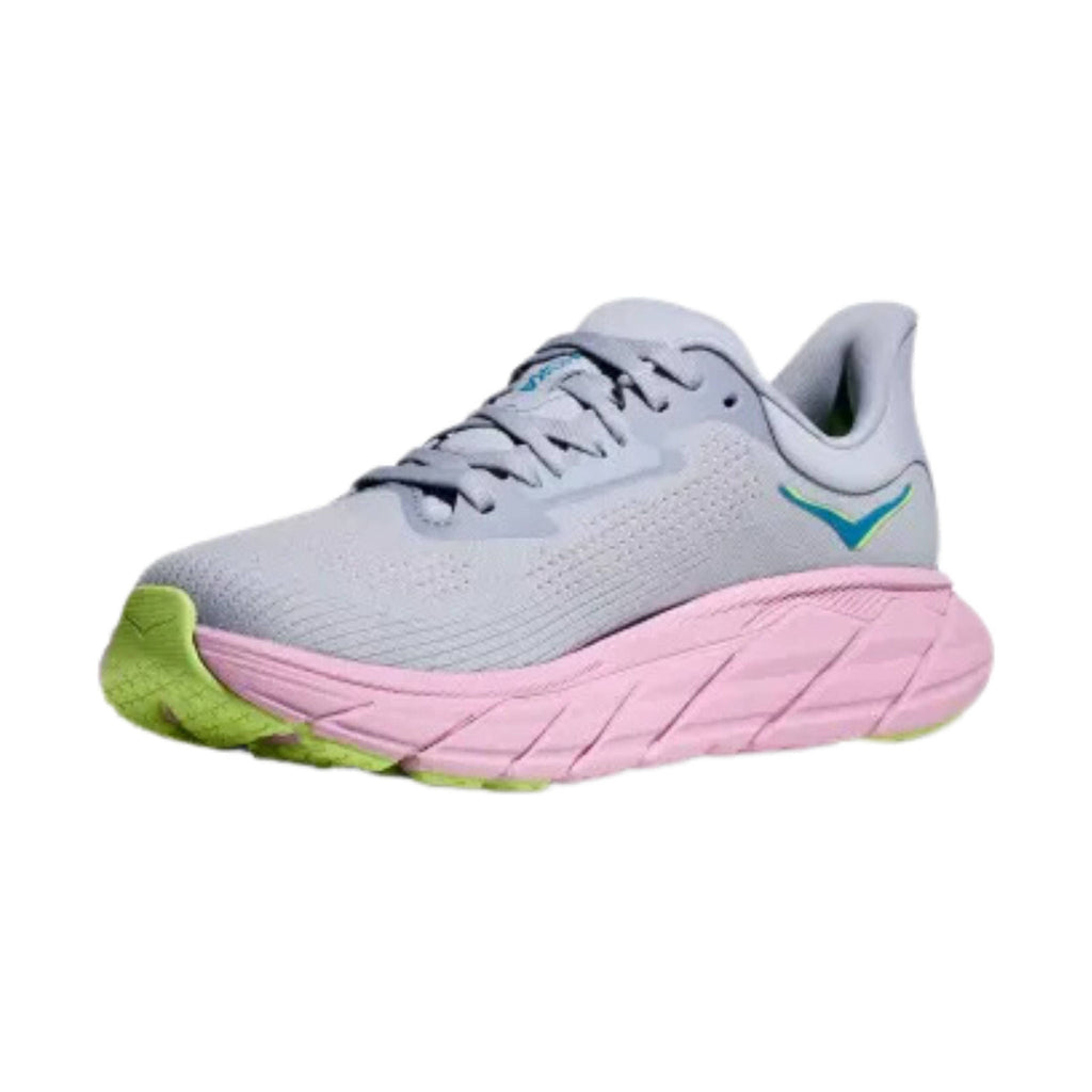 HOKA Women's Arahi 7 - Gull/ Pink Twilight - Lenny's Shoe & Apparel