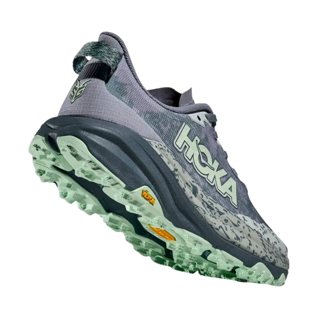 HOKA Women's Speedgoat 6 Trail Running Shoes - Moonlight/ Thunder Cloud - Lenny's Shoe & Apparel