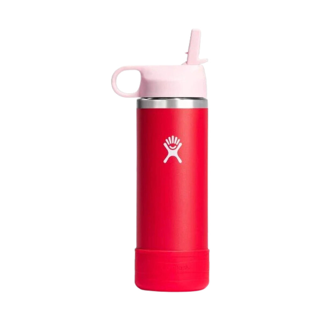 Hydro Flask Kids' 18 OZ Wide Mouth With Straw Cap - Goji - Lenny's Shoe & Apparel