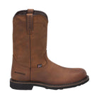 Justin Men's 11 Inch Drywall Wyoming Waterproof Steel Toe Work Boots - Brown - Lenny's Shoe & Apparel