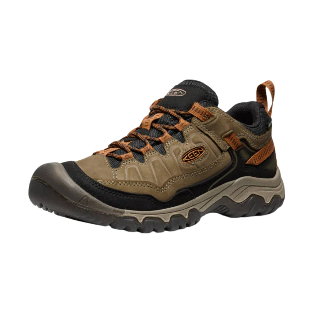 KEEN Men's Targhee IV Waterproof Hiking Shoes - Sea Turtle/Roasted Pecan - Lenny's Shoe & Apparel