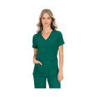 Koi Women's Becca Scrub Top - Hunter - Lenny's Shoe & Apparel