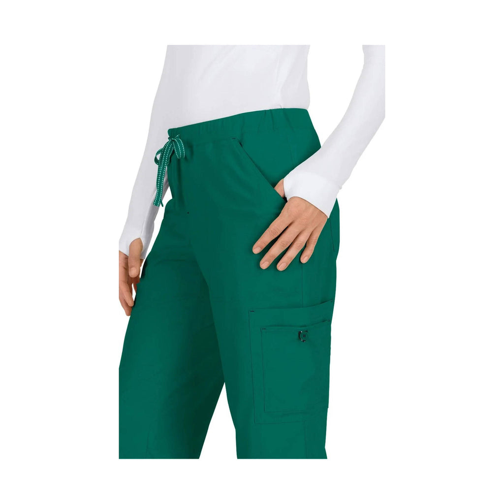 Koi Women's Holly Scrub Cargo Pant - Hunter - Lenny's Shoe & Apparel