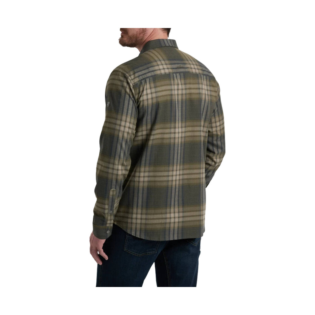 Kuhl Men's Fugitive Flannel Long Sleeve - Smokey Sage - Lenny's Shoe & Apparel