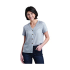 Kuhl Women's Hadley Short Sleeve Top - Mist - Lenny's Shoe & Apparel