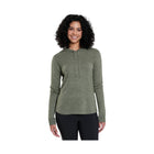 Kuhl Women's Kortina Hooded Sweater - Soft Pine - Lenny's Shoe & Apparel