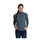 Kuhl Women's Petra Turtleneck - Mineral Blue - Lenny's Shoe & Apparel