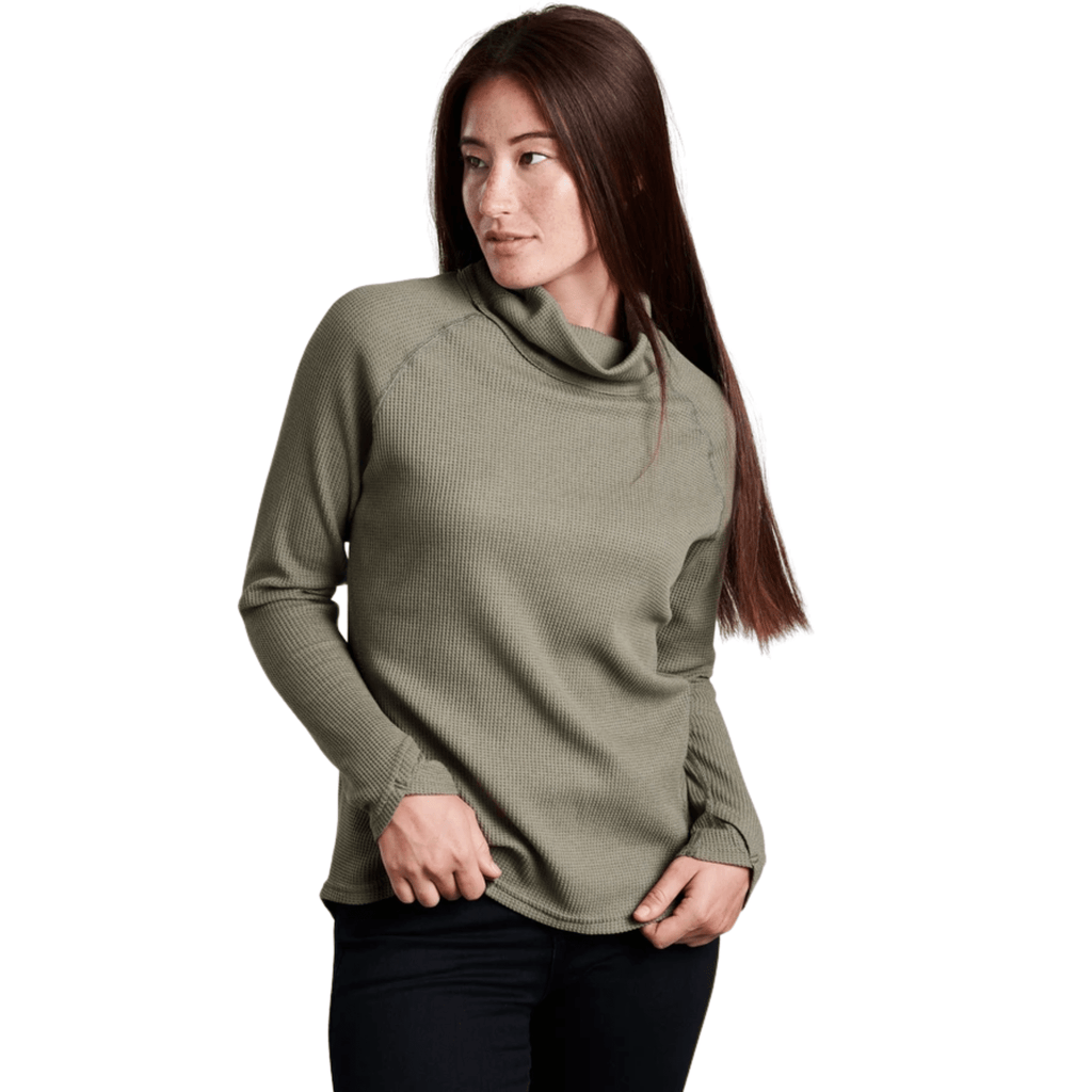 Kuhl Women's Petra Turtleneck - Sage FINAL SALE - Lenny's Shoe & Apparel