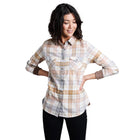 Kuhl Women's Tess Flannel Long Sleeve Shirt - Rose Quartz - Lenny's Shoe & Apparel