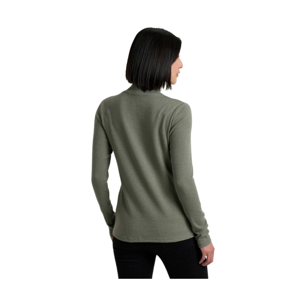 Kuhl Women's Verona Rib Long Sleeve Shirt - Soft Pine - Lenny's Shoe & Apparel