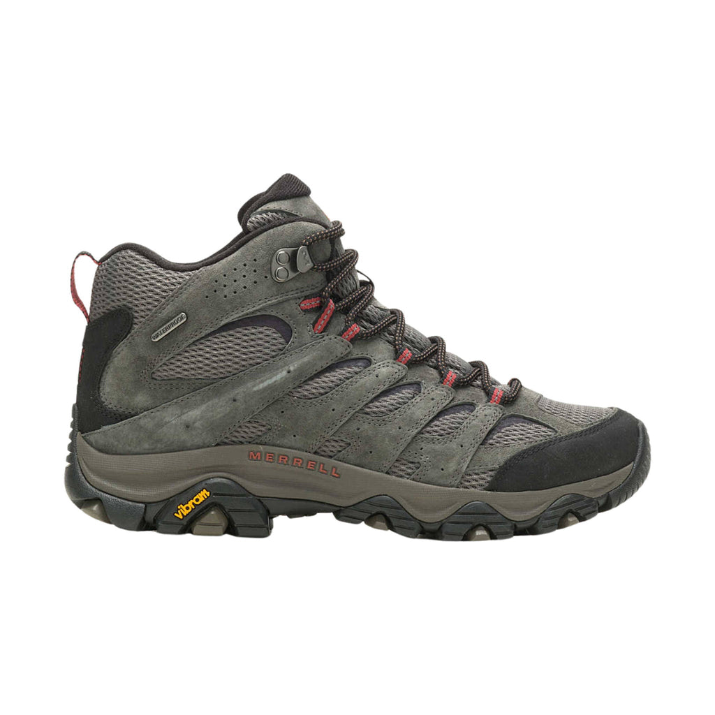 Merrell Men's Moab 3 Mid Waterproof Boots - Beluga - Lenny's Shoe & Apparel