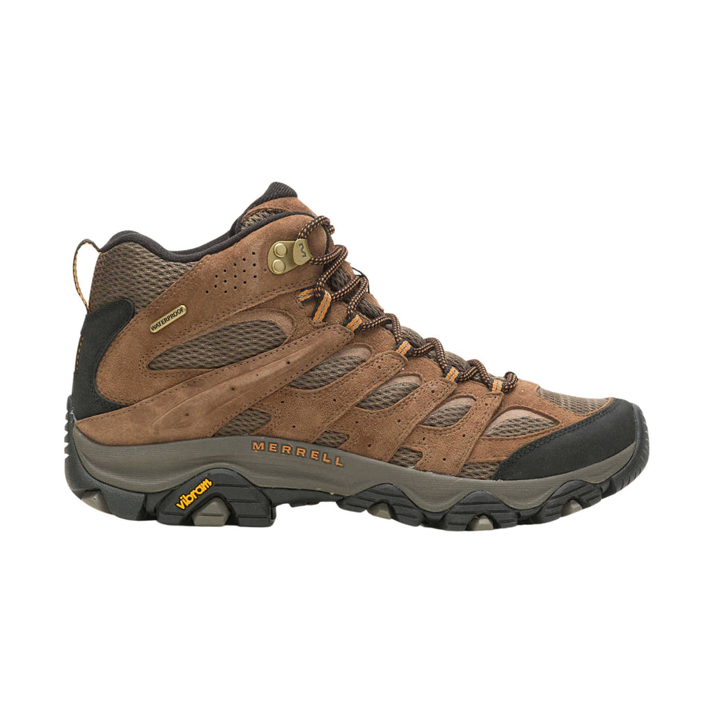 Merrell Men's Moab 3 Mid Waterproof Boots - Earth - Lenny's Shoe & Apparel