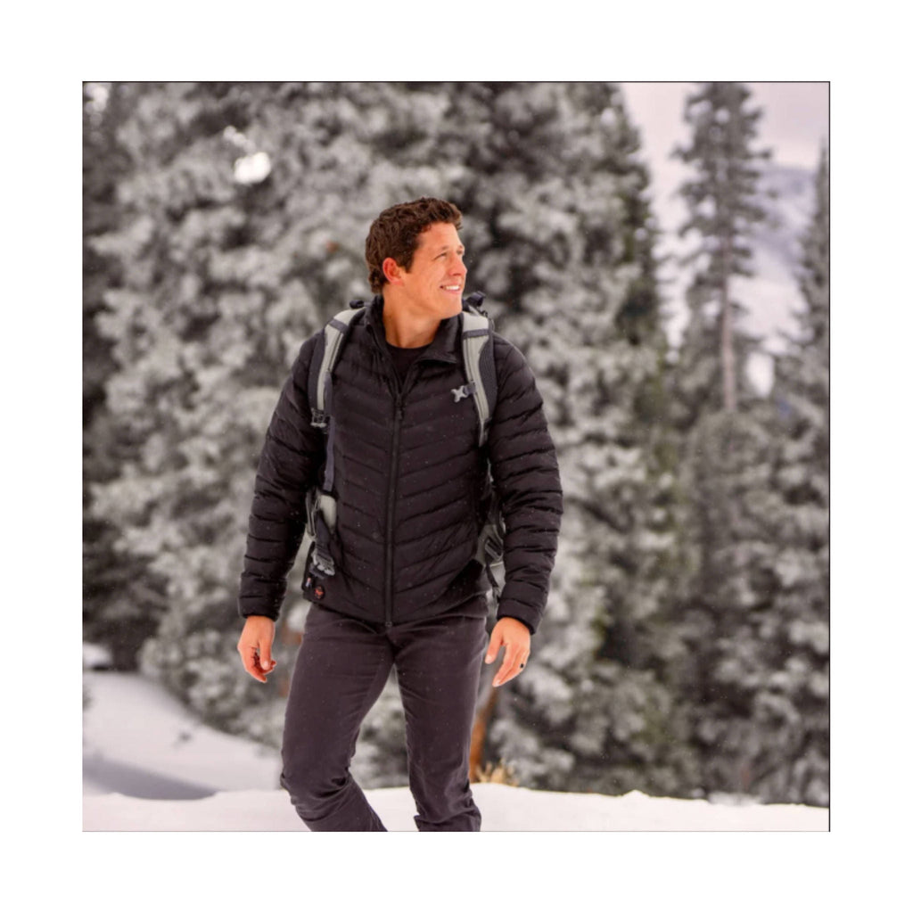 Mobile Warming Men's Backcountry Xtera Heated Jacket - Black - Lenny's Shoe & Apparel