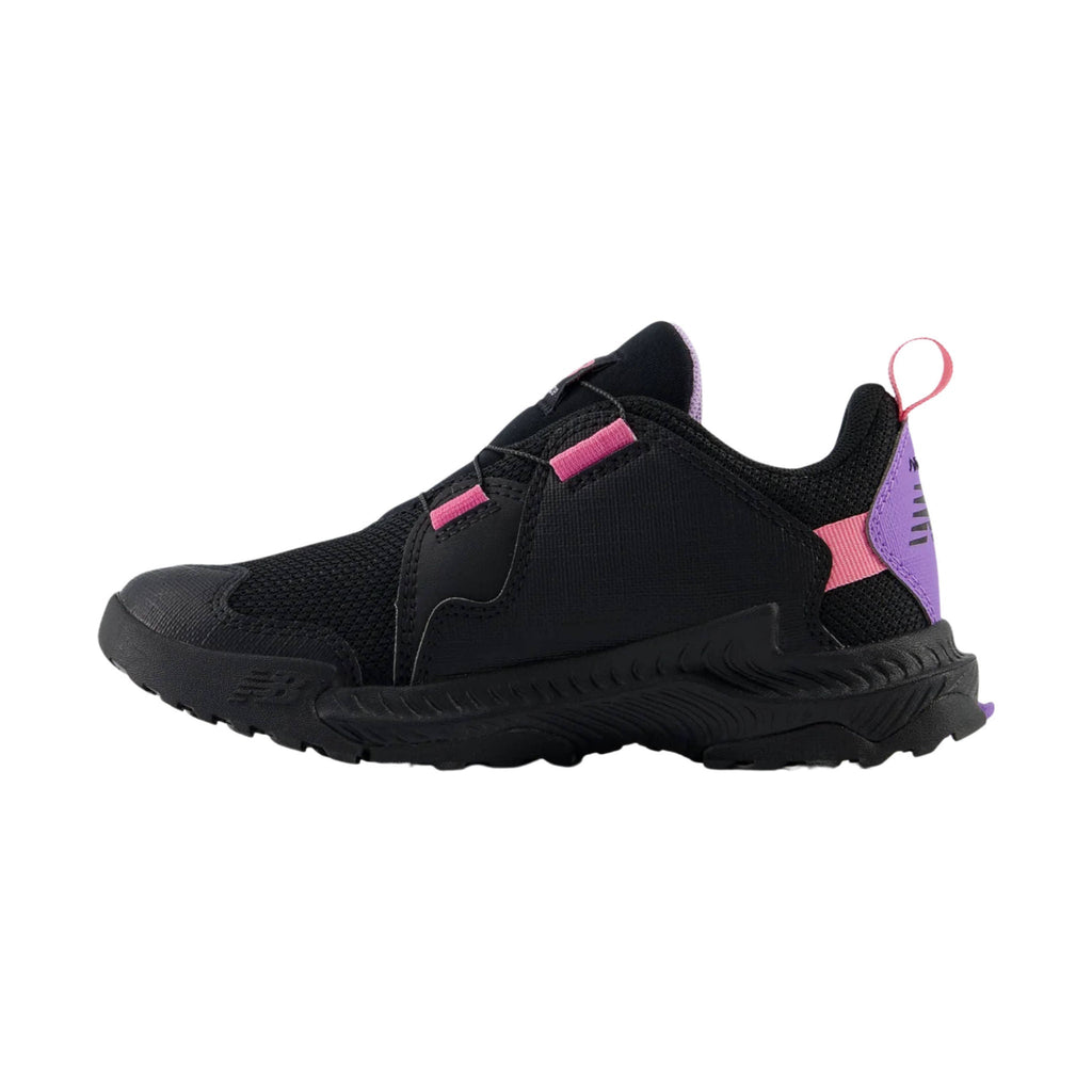 New Balance Kids' Trail Magic BOA Shoes - Black/Violet Crush/Pink - Lenny's Shoe & Apparel