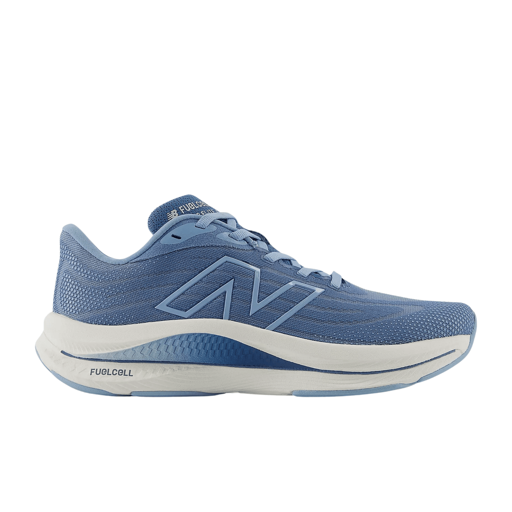 New Balance Women's FuelCell Walker Elite Shoes - Heron Blue with Chrome Blue and Sea Salt - Lenny's Shoe & Apparel