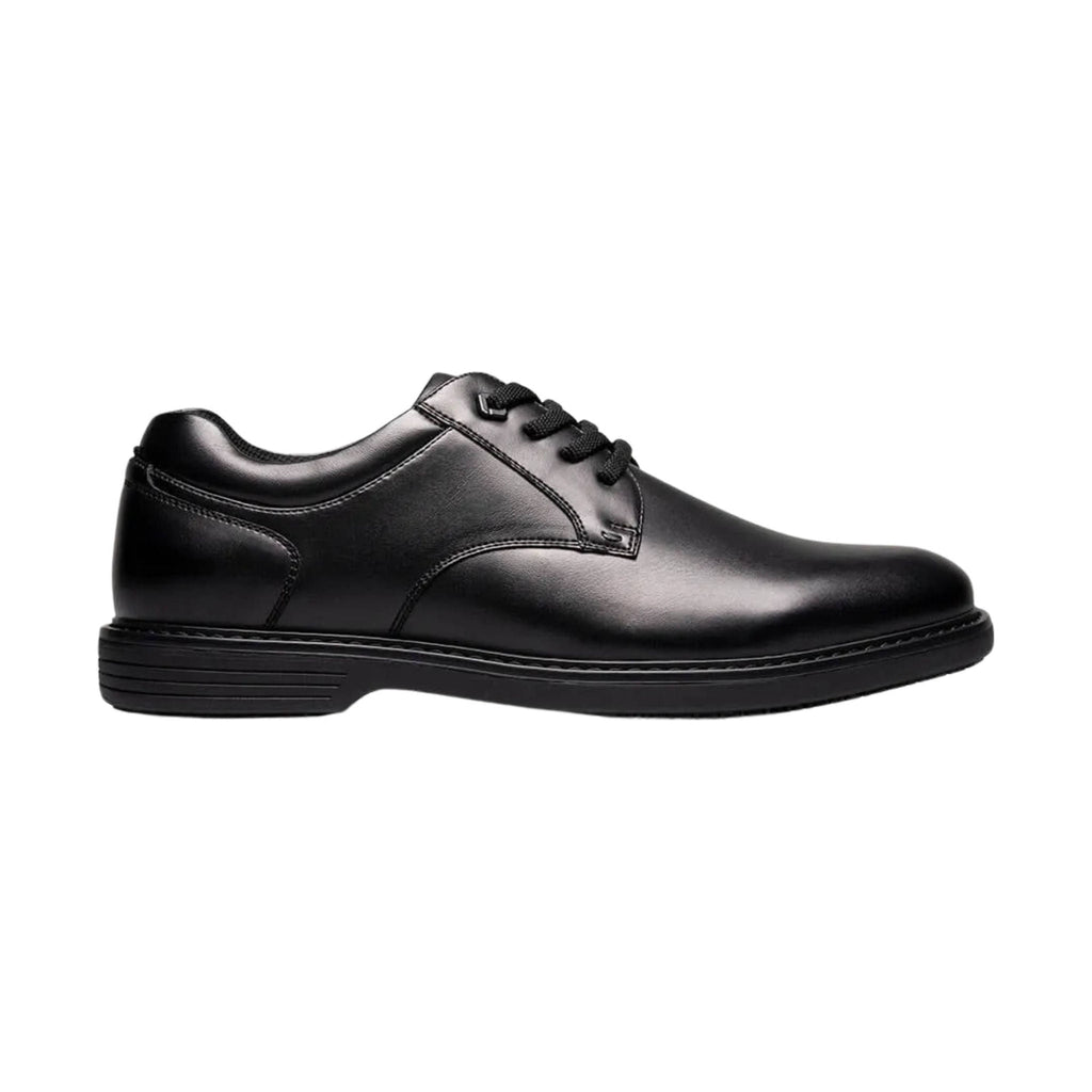 Nunn Bush Wade Work Plain Toe Oxford Work Shoes - Black - Lenny's Shoe & Apparel