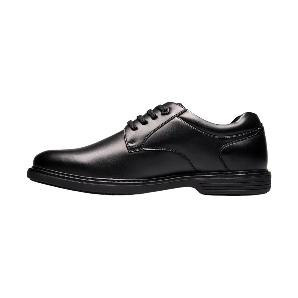 Nunn Bush Wade Work Plain Toe Oxford Work Shoes - Black - Lenny's Shoe & Apparel