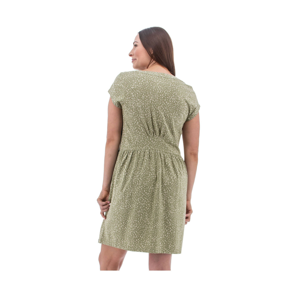 Old Ranch Women's Mavis Dress - Oil Green - Lenny's Shoe & Apparel