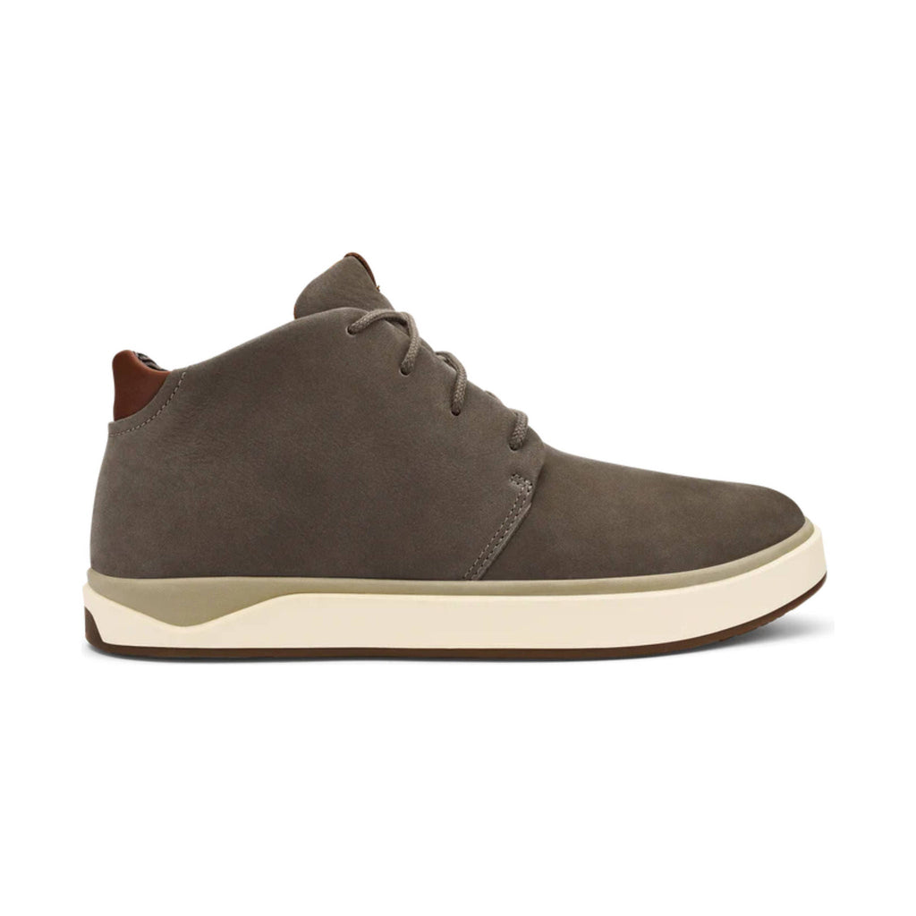 Olukai Men's Papaku'Ili Nubuck Leather Boots - Mustang - Lenny's Shoe & Apparel