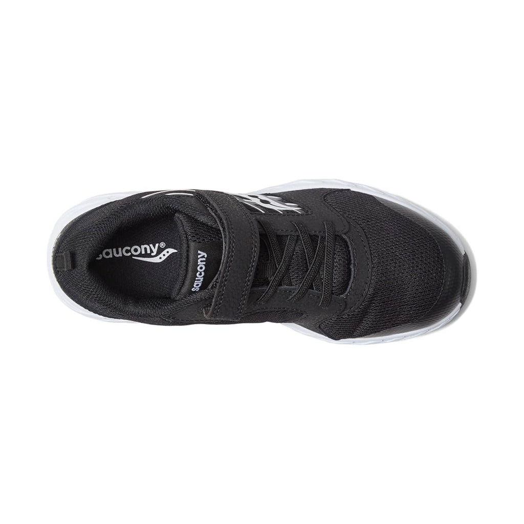 Saucony Kids' Wind A/C 2.0 Shoes - Black/White FINAL SALE - Lenny's Shoe & Apparel