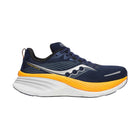 Saucony Men's Hurricane 24 Running Shoes - Navy/Peel - Lenny's Shoe & Apparel