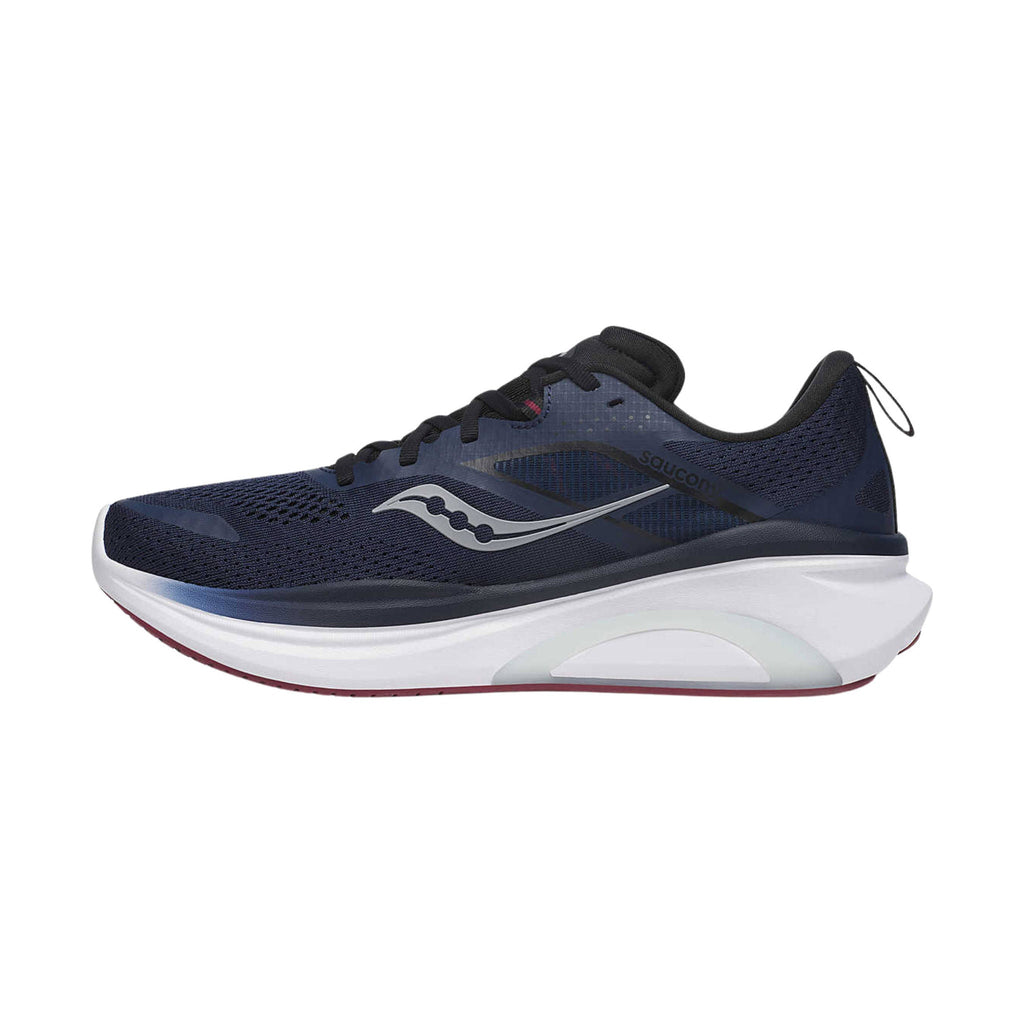 Saucony Men's Omni 22 Running Shoes - Navy/Currant - Lenny's Shoe & Apparel