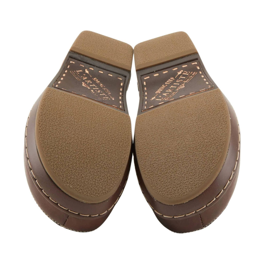 Spring Step L'artiste Women's Burbank Clogs - Brown - Lenny's Shoe & Apparel