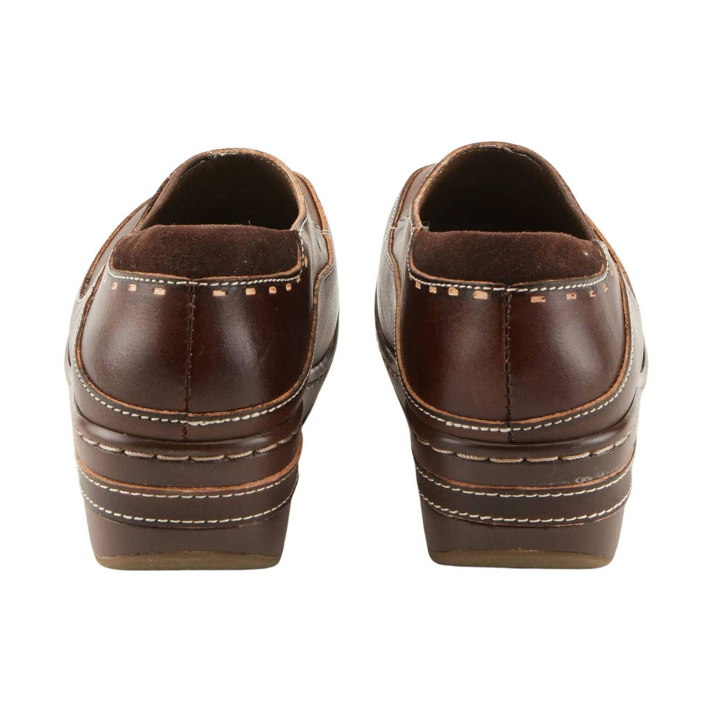 Spring Step L'artiste Women's Burbank Clogs - Brown - Lenny's Shoe & Apparel