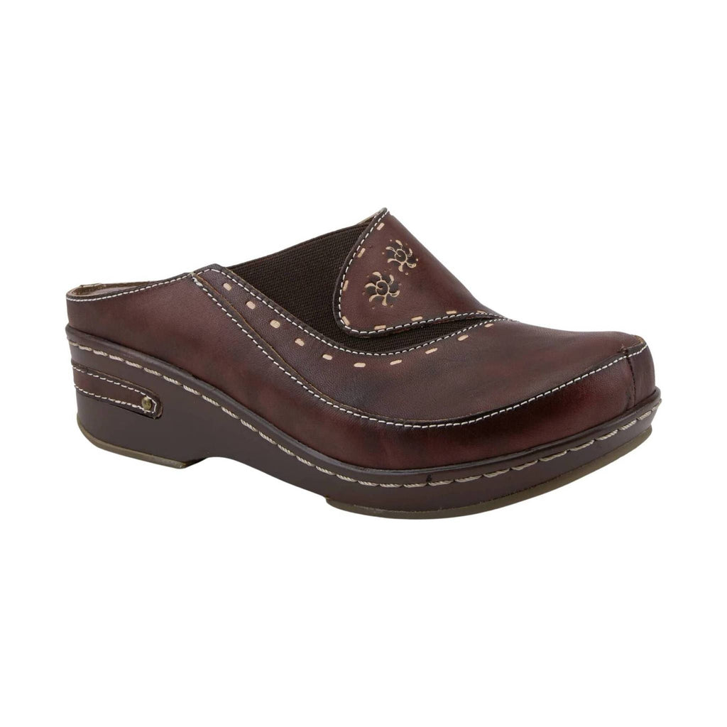 Spring Step Women's Chino Clog - Brown - Lenny's Shoe & Apparel