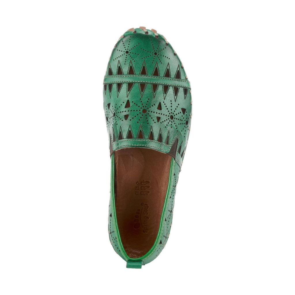 Spring Step Women's Fusaro Loafer Shoes - Green - Lenny's Shoe & Apparel