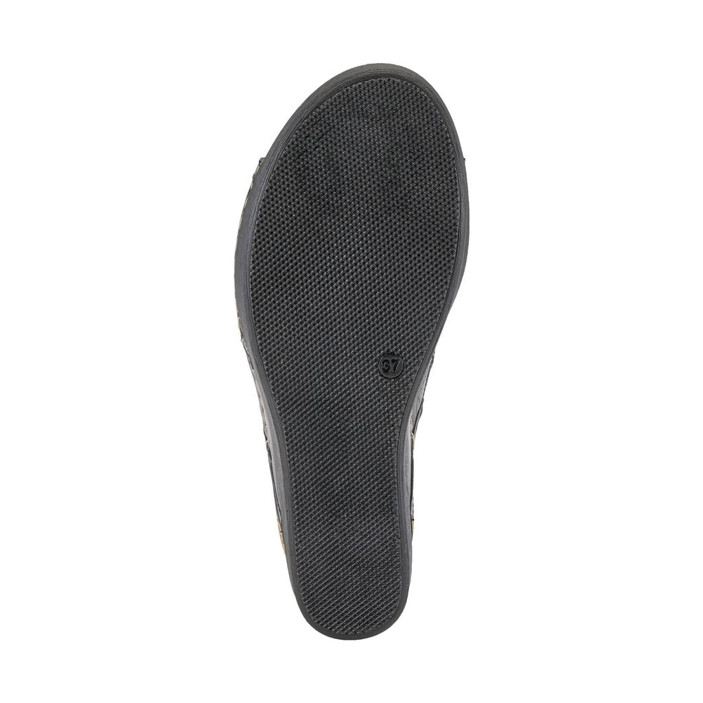 Spring Step Women's Fusawedge Sandals - Black - Lenny's Shoe & Apparel