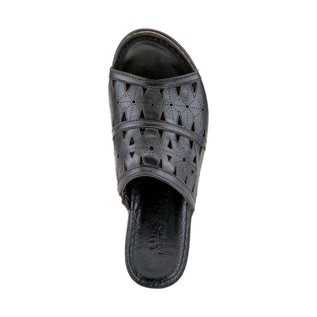 Spring Step Women's Fusawedge Sandals - Black - Lenny's Shoe & Apparel