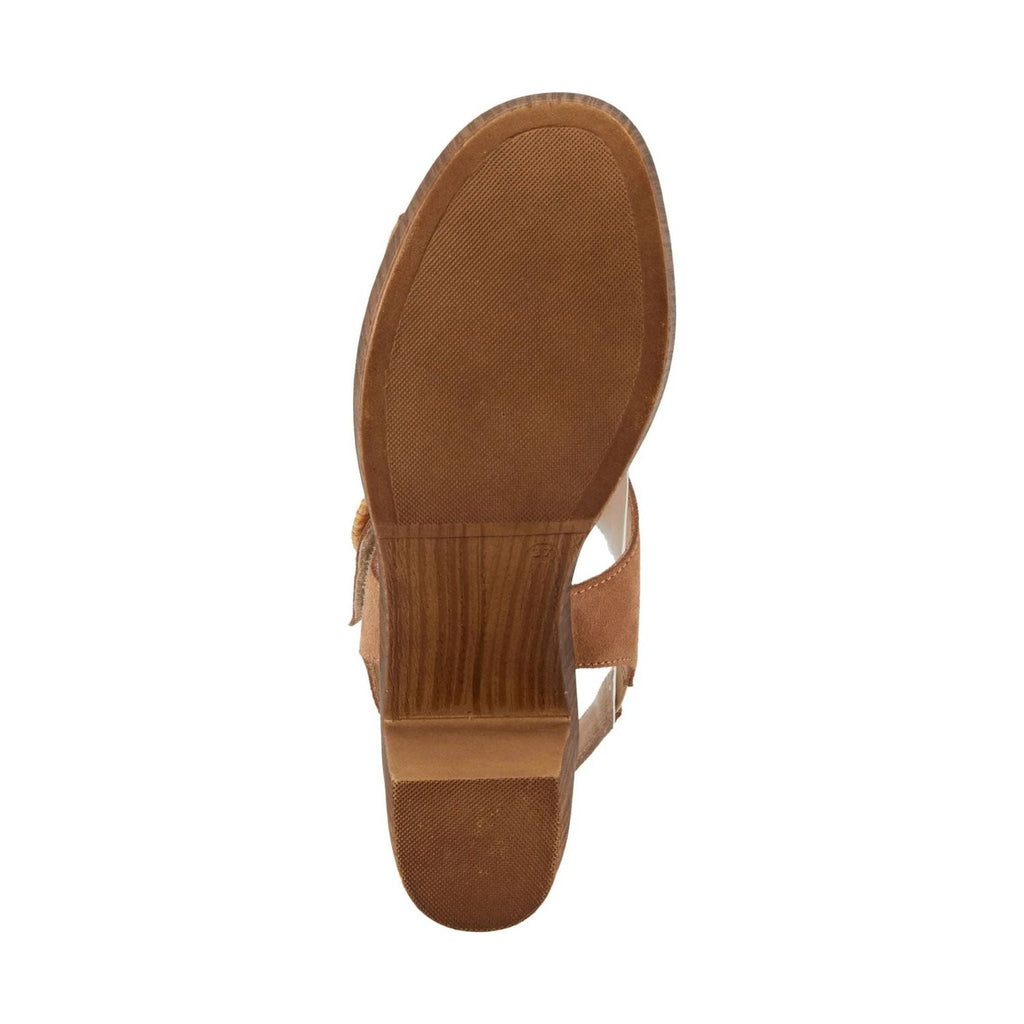 Spring Step Women's Gamona Sandals - Tan Suede - Lenny's Shoe & Apparel