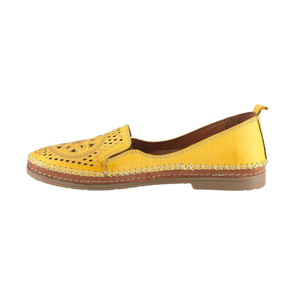 Spring Step Women's Ingrid Slip On Loafer - Yellow - Lenny's Shoe & Apparel