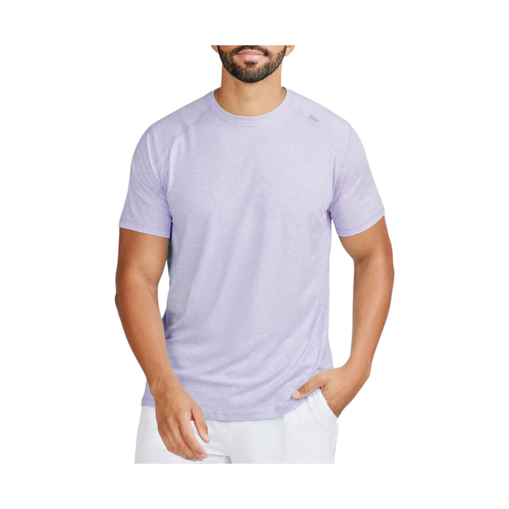 Tasc Men's Carrollton Fitness Tee - Lavender Heather - Lenny's Shoe & Apparel