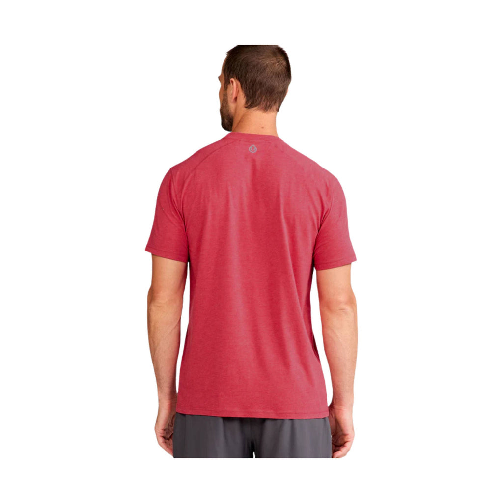 Tasc Men's Carrollton Fitness Tee - Ruby Heather - Lenny's Shoe & Apparel