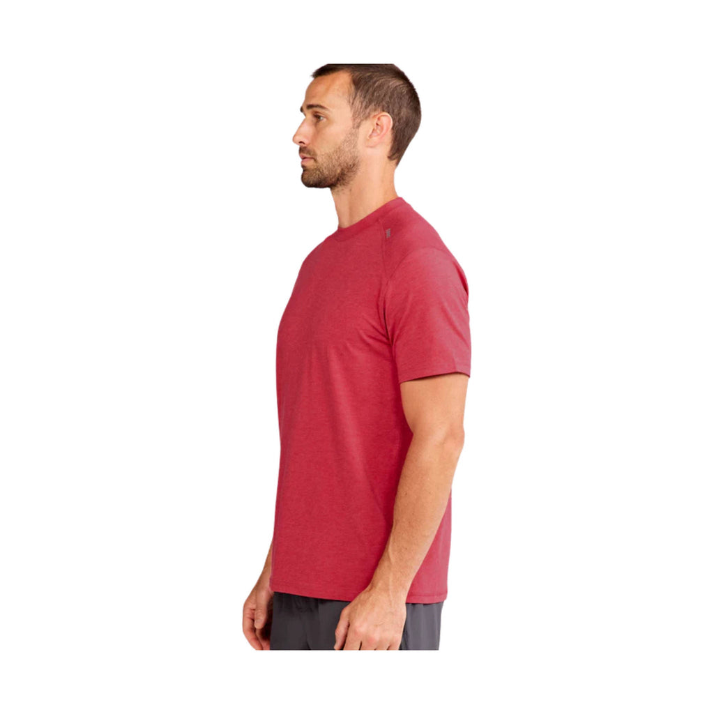 Tasc Men's Carrollton Fitness Tee - Ruby Heather - Lenny's Shoe & Apparel