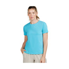 Tasc Women's All Day Short Sleeve T Shirt - Capri Heather - Lenny's Shoe & Apparel