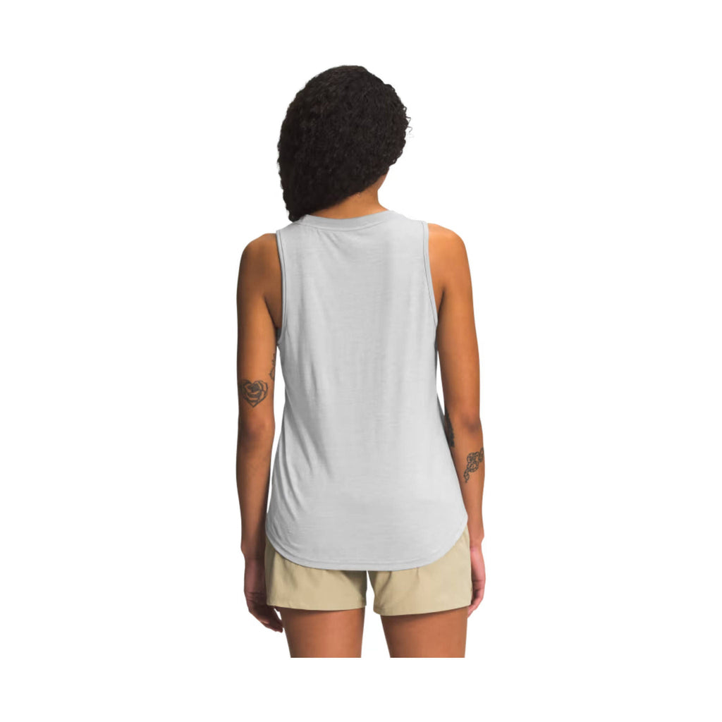 The North Face Women's Simple Logo Tank - TNF Light Grey Heather - Lenny's Shoe & Apparel