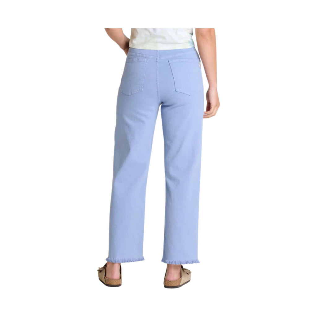 Toad & Co Women's Balsam Seeded Cutoff Pant - Weathered Blue - Lenny's Shoe & Apparel