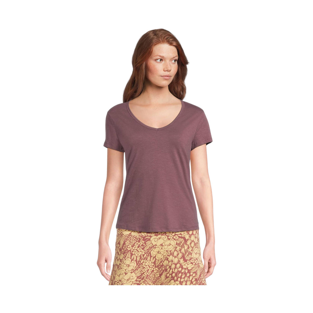 Toad & Co Women's Marley II Short Sleeve Tee - Huckleberry - Lenny's Shoe & Apparel