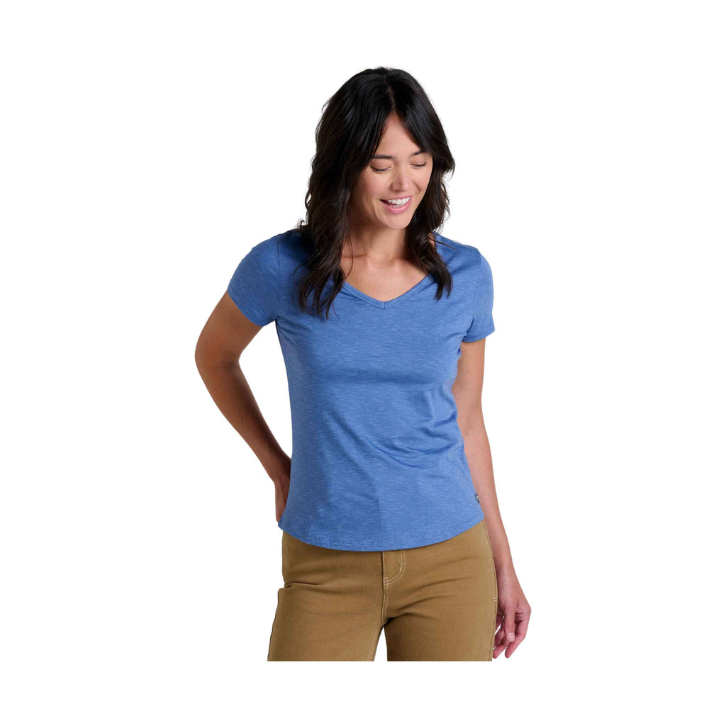 Toad & Co Women's Marley II Short Sleeve Tee - Kyanite - Lenny's Shoe & Apparel