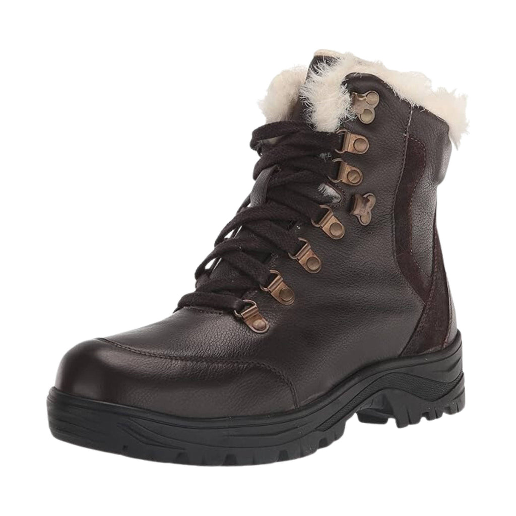 Tundra Women's Lace Cleat Winter Boots - Brown - Lenny's Shoe & Apparel