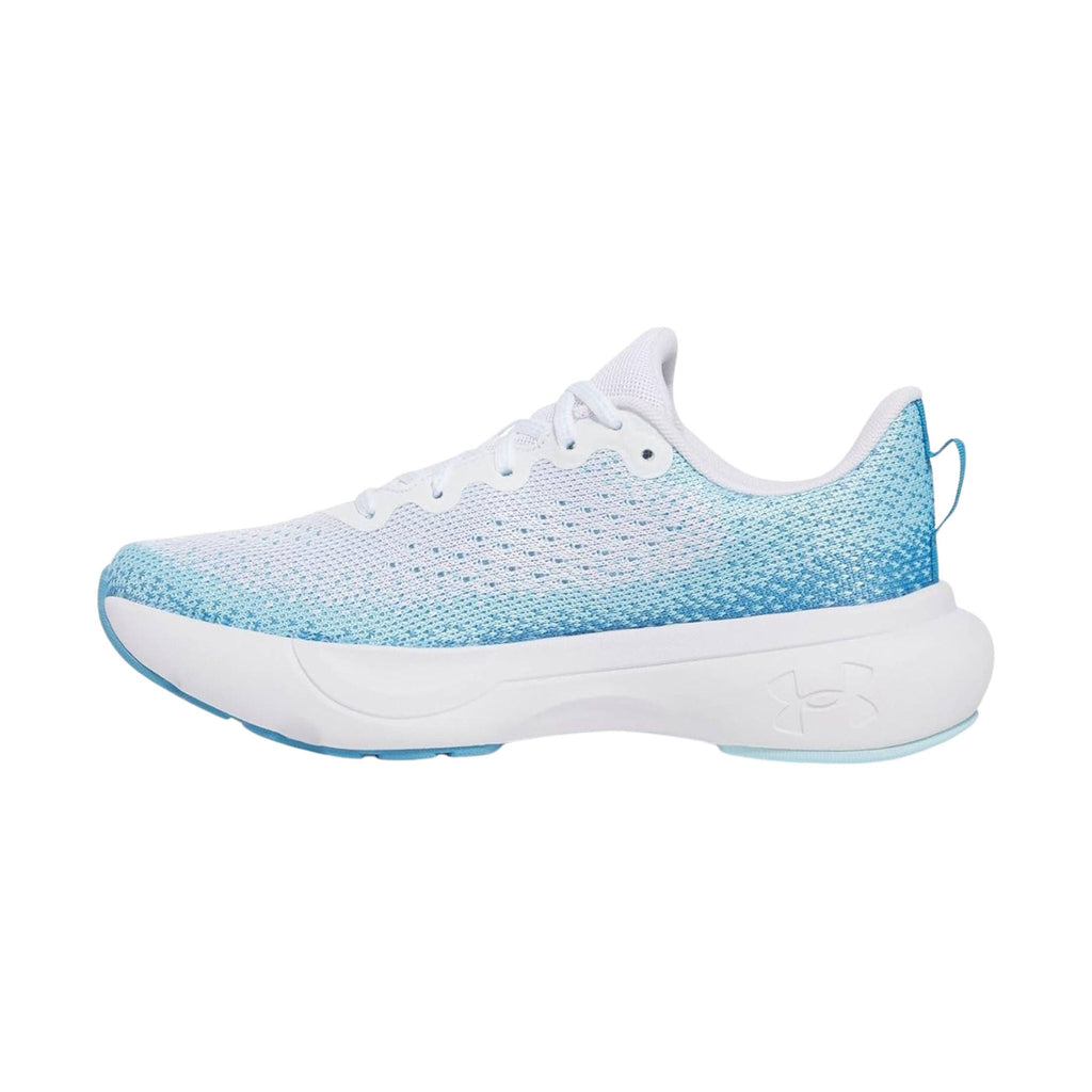 Under Armour Women's Infinite Running Shoes - White/Ether Blue/White - Lenny's Shoe & Apparel