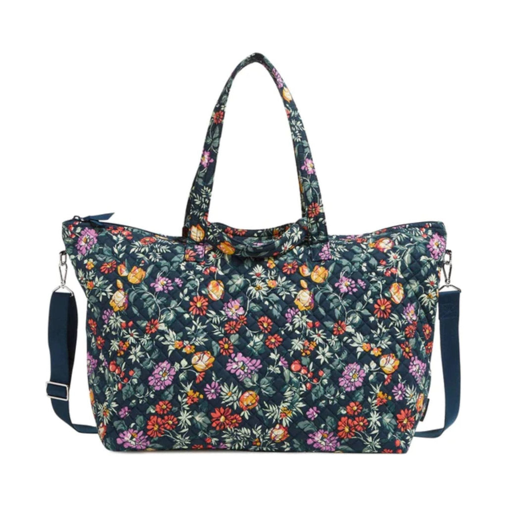 Vera Bradley Overnight Travel Tote Bag - Fresh Cut Floral Green - Lenny's Shoe & Apparel