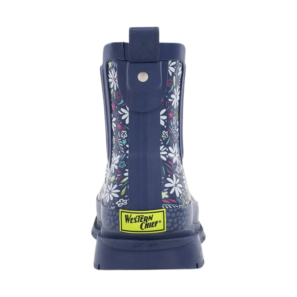 Western Chief Women's Daisy Chelsea Rain Boots - Navy - Lenny's Shoe & Apparel